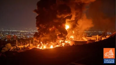 تہران پر شدید بمباری، درجنوں ہلاکتیں، حزب اللہ کی اسرائیل پر میزائل حملے کی تصدیق